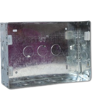 V7 METAL FLUSH BOX (GI)
